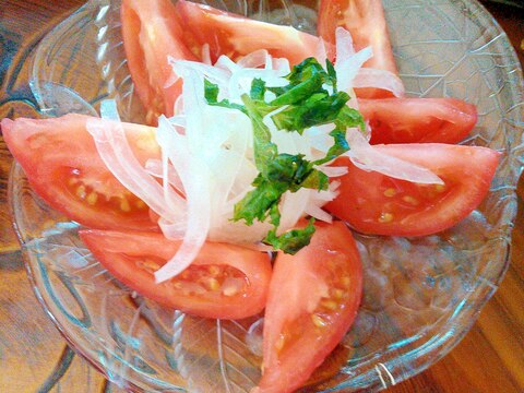 トマト&オニオンサラダ